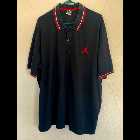 Jordan Other - MENS JORDAN CLASSIC POLO SIZE XXXL BULLS BRED COLORWAY